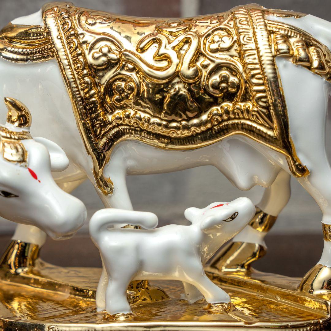 Kamdhenu - The Wish Fulfilling Cow(Blessing of Goddess Laxmi, Saraswati And Durga)