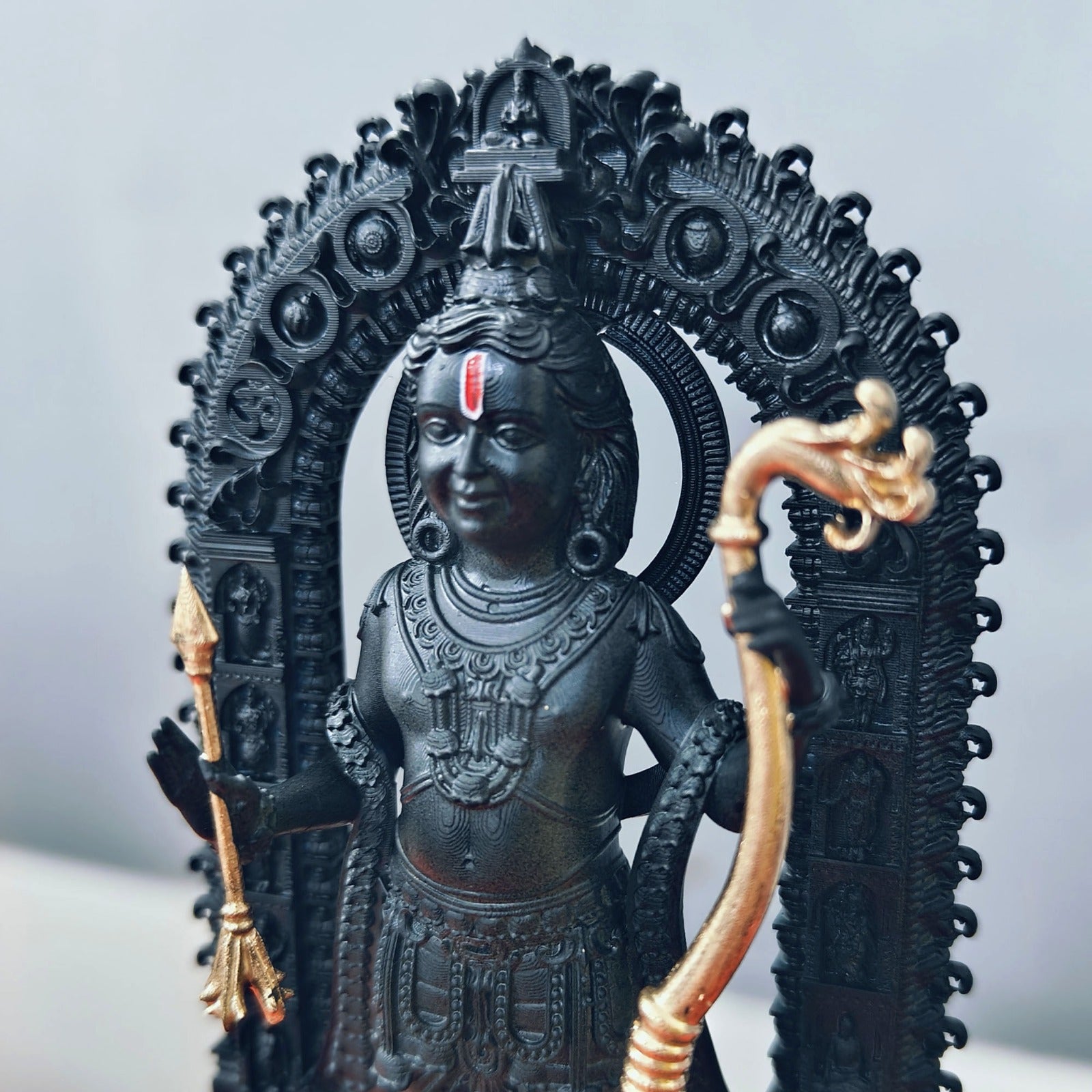 Ram Lalla Resin Statue, Ayodhya Ram Ji Murti -  8, 12, 14 and 24 Inches Idol - Cash On Delivery