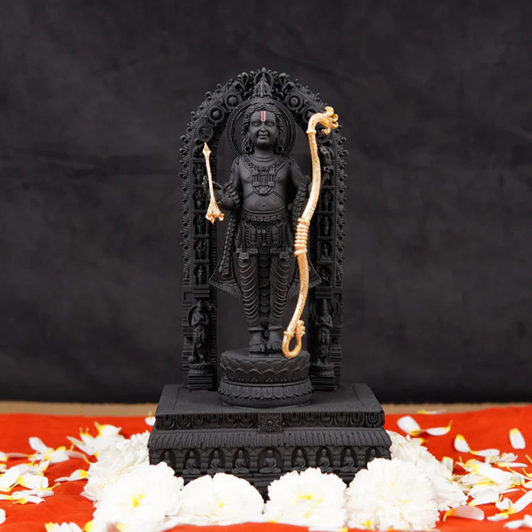 Ram Lalla Idol Premium Statue, Idol For Home, Office, Temple - 8 Inch, Cash On Delivery