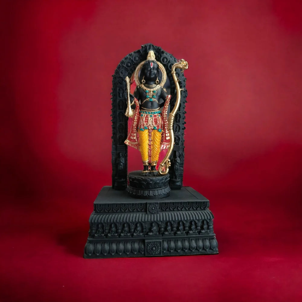 Ram Lalla Idol Premium Statue, Idol For Home, Office, Temple - 8 Inch, Cash On Delivery