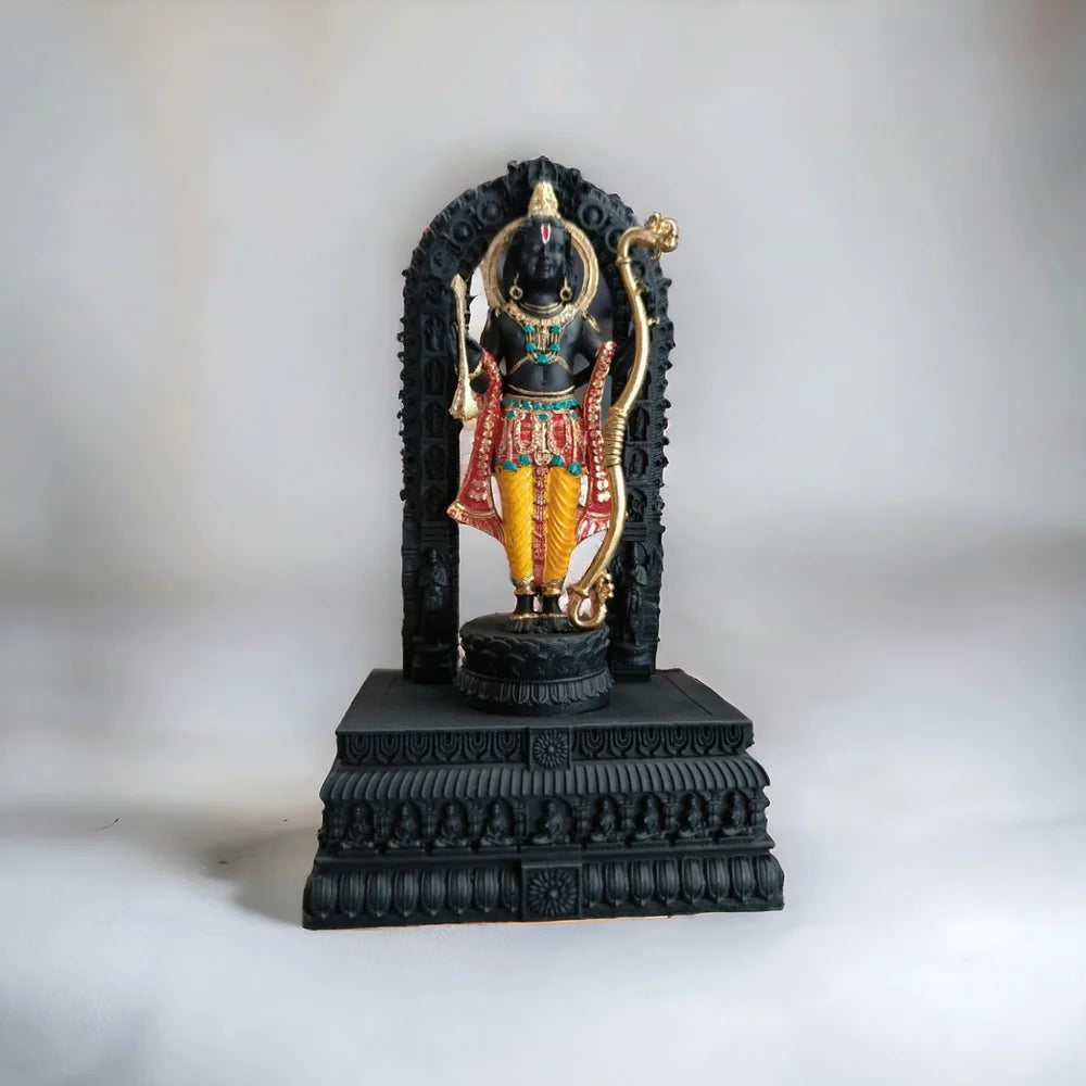 Ram Lalla Idol Premium Statue, Idol For Home, Office, Temple - 8 Inch, Cash On Delivery