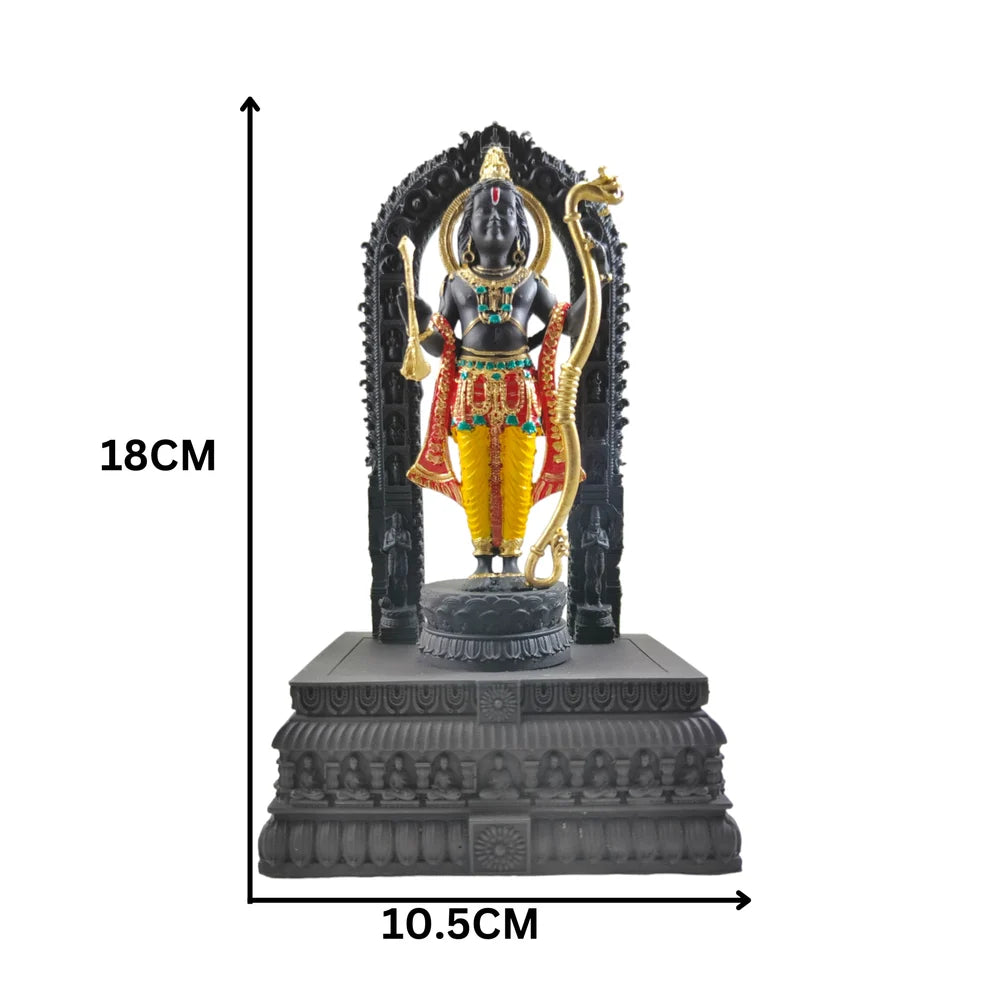 Ram Lalla Idol Premium Statue, Idol For Home, Office, Temple - 8 Inch, Cash On Delivery